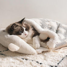 Load image into Gallery viewer, Bear Ear Pet Sleeping Bag - San Frenchie