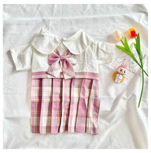 Load image into Gallery viewer, Japanese Style JK Pet Shirt Skirt - San Frenchie