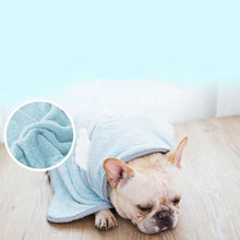 Load image into Gallery viewer, Super Absorbent Blue Angel Wings Pet Towel - San Frenchie