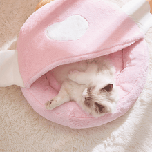 Load image into Gallery viewer, Cozy Angel Pet Sleeping Bag - San Frenchie