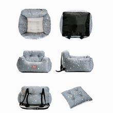 Load image into Gallery viewer, Pet Booster Car Seat - San Frenchie