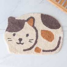 Load image into Gallery viewer, Cat Shaped Plush Mat - San Frenchie