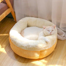 Load image into Gallery viewer, Egg Tart Shaped Pet Bed - San Frenchie