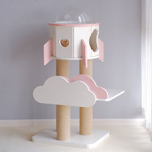 Load image into Gallery viewer, White Rocket Cat Tree