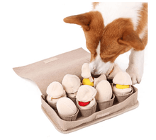 Load image into Gallery viewer, Egg Tray Snuffle Box Pet Toy - San Frenchie
