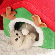 Load image into Gallery viewer, Adorable Christmas Themed Pet House - San Frenchie