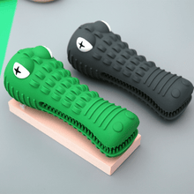 Load image into Gallery viewer, Crocodile Toothbrush and Chew Toy - San Frenchie