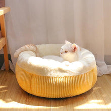 Load image into Gallery viewer, Egg Tart Shaped Pet Bed - San Frenchie