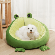 Load image into Gallery viewer, Deluxe Frog Pet Bed - San Frenchie