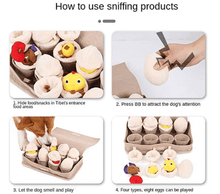 Load image into Gallery viewer, Egg Tray Snuffle Box Pet Toy - San Frenchie