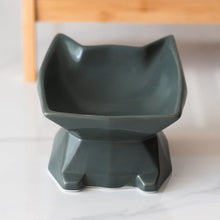 Load image into Gallery viewer, Cat Head Design Pet Bowl