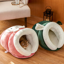 Load image into Gallery viewer, Snail Shaped Cat Bed