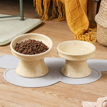Load image into Gallery viewer, Hand Made Retro Ceramic Pet Bowl