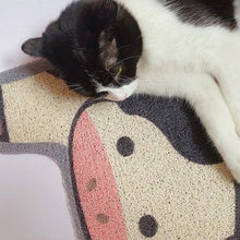 Load image into Gallery viewer, Cow Shaped Cat Litter Mat - San Frenchie