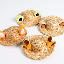 Load image into Gallery viewer, Cute Ears Cat Straw Hat