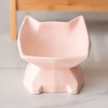 Load image into Gallery viewer, Cat Head Design Pet Bowl