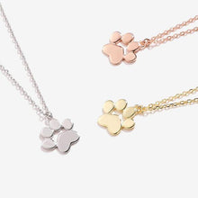 Load image into Gallery viewer, Dog Paw Pendant Necklace - San Frenchie