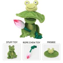 Load image into Gallery viewer, Deluxe Frog Pet Bed - San Frenchie