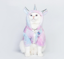 Load image into Gallery viewer, Unicorn Tie-Dyed Pet Coat
