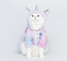 Load image into Gallery viewer, Unicorn Tie-Dyed Pet Coat