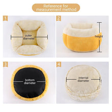 Load image into Gallery viewer, Egg Tart Shaped Pet Bed - San Frenchie