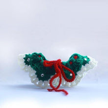 Load image into Gallery viewer, Hand Made Christmas Knitting Pet Bibs - San Frenchie
