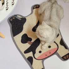 Load image into Gallery viewer, Cow Shaped Cat Litter Mat - San Frenchie