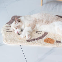 Load image into Gallery viewer, Cat Shaped Plush Mat - San Frenchie