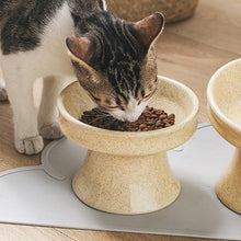 Load image into Gallery viewer, Hand Made Retro Ceramic Pet Bowl
