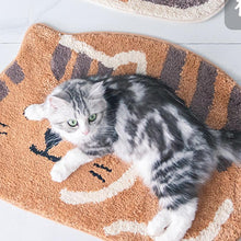 Load image into Gallery viewer, Cat Shaped Plush Mat - San Frenchie