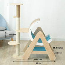 Load image into Gallery viewer, Moon Ship Cat Climbing Frame