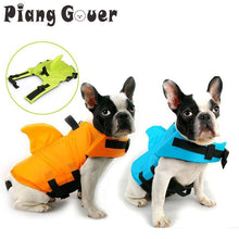 Load image into Gallery viewer, Shark Dog Safety Life Jacket - San Frenchie
