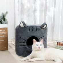 Load image into Gallery viewer, Cat Ears Design Pet Bed