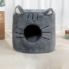 Load image into Gallery viewer, Cat Ears Design Pet Bed
