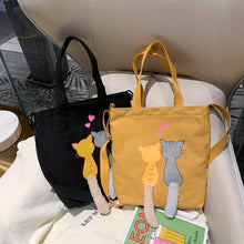 Load image into Gallery viewer, 3D Cat Canvas Bag