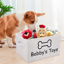 Load image into Gallery viewer, Personalized Pet Toy Storage Basket