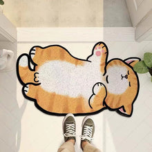 Load image into Gallery viewer, Sleeping Cat Floor Mat
