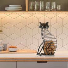 Load image into Gallery viewer, Cat Wine Cork Holder Figurine
