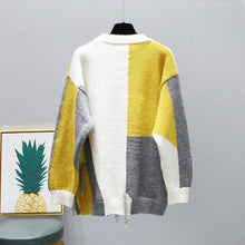 Load image into Gallery viewer, Harajuku Cat Patchwork Sweater