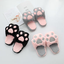 Load image into Gallery viewer, Cute Paw Warm Slippers - San Frenchie