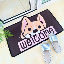Load image into Gallery viewer, Cartoon Corgi Floor Mat
