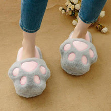 Load image into Gallery viewer, Cute Paw Warm Slippers - San Frenchie