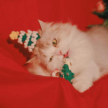 Load image into Gallery viewer, Hand-Woven Christmas Tree Knitted Hat - San Frenchie