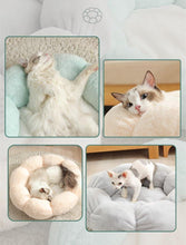 Load image into Gallery viewer, Flower Shaped Plush Cat Mat Bed - San Frenchie
