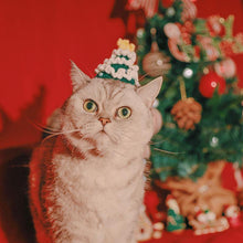 Load image into Gallery viewer, Hand-Woven Christmas Tree Knitted Hat - San Frenchie