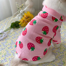 Load image into Gallery viewer, Cat Strawberry Pajamas - San Frenchie