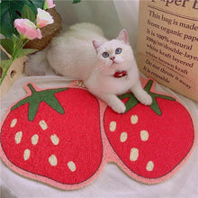 Load image into Gallery viewer, Peach shaped Cat Litter Mat - San Frenchie