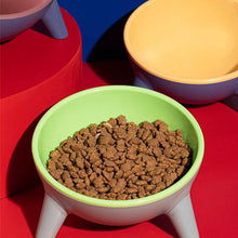 Load image into Gallery viewer, Contrasting Color Oblique Pet Bowl - San Frenchie