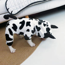 Load image into Gallery viewer, Cow Shaped Pet Hoodie Custom - San Frenchie