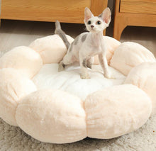 Load image into Gallery viewer, Flower Shaped Plush Cat Mat Bed - San Frenchie